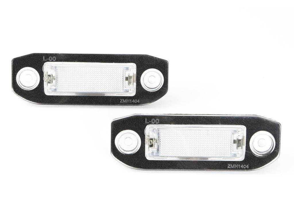 Volvo C30 S40 S60 S80 V50 V70 XC60 XC70 XC90 LED license plate lights 2 pcs set