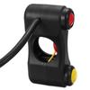 1PCS 7/8" 2 Button Array 22 mm Handlebar Mount Switches Black 014001-0033
