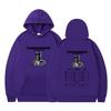 Mens Oversized Hoodie With Graphic Print Hip Hop Style Fall Winter Warm Cotton Blend Sweatshirt