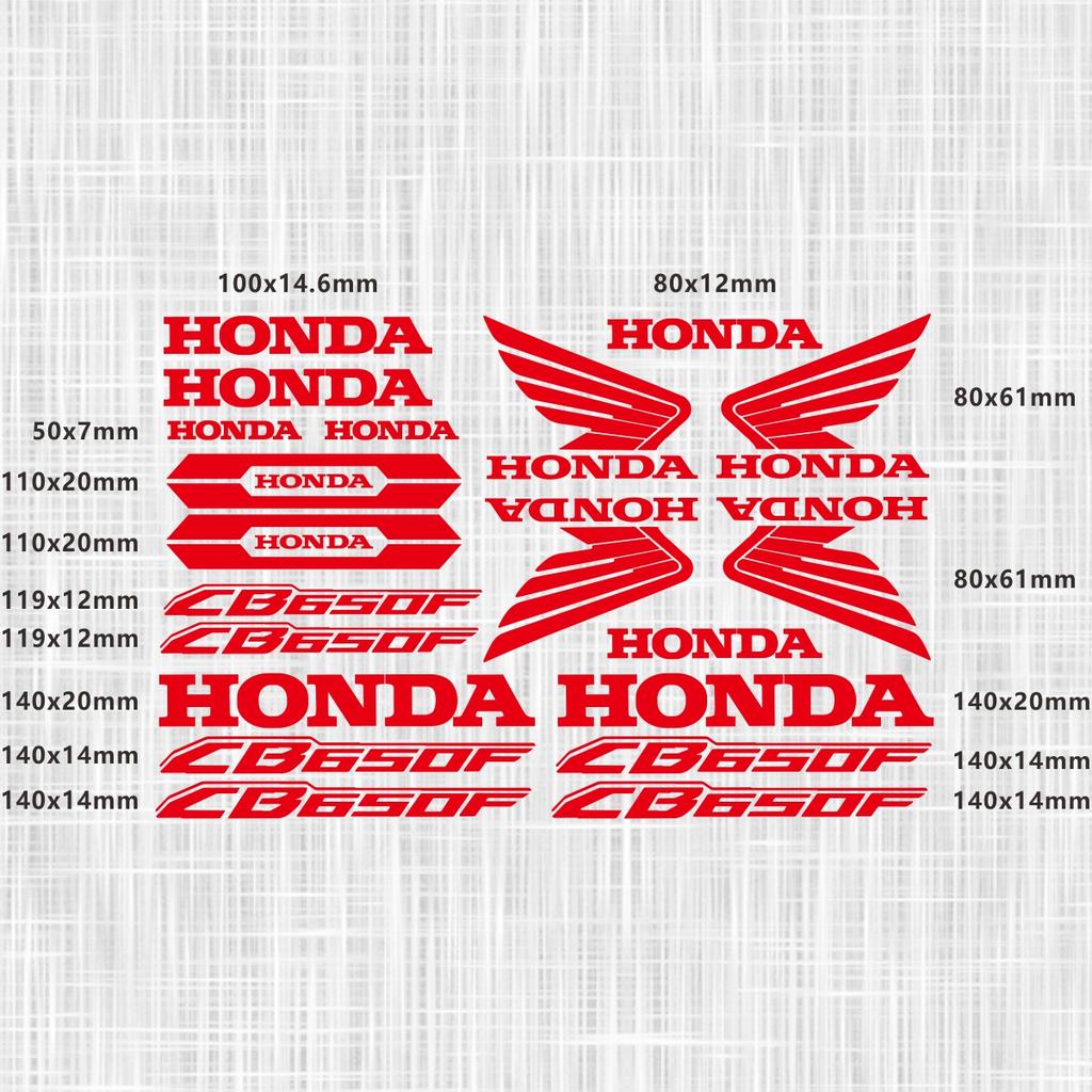CKU5 For Honda CB650F Sticker Motorcycle Stickers Cb650f Logo Decal Waterproof