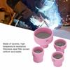 4Piece TIG Welding Nozzles with Stainless Steel Filter Rods Industrial Supplies for WP17/18/26/20/25/9 TIG Welding Torch