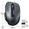Sanwa Supply Wireless Blue LED Combo Mouse (Бронзовый) MA-WBTBL135GM