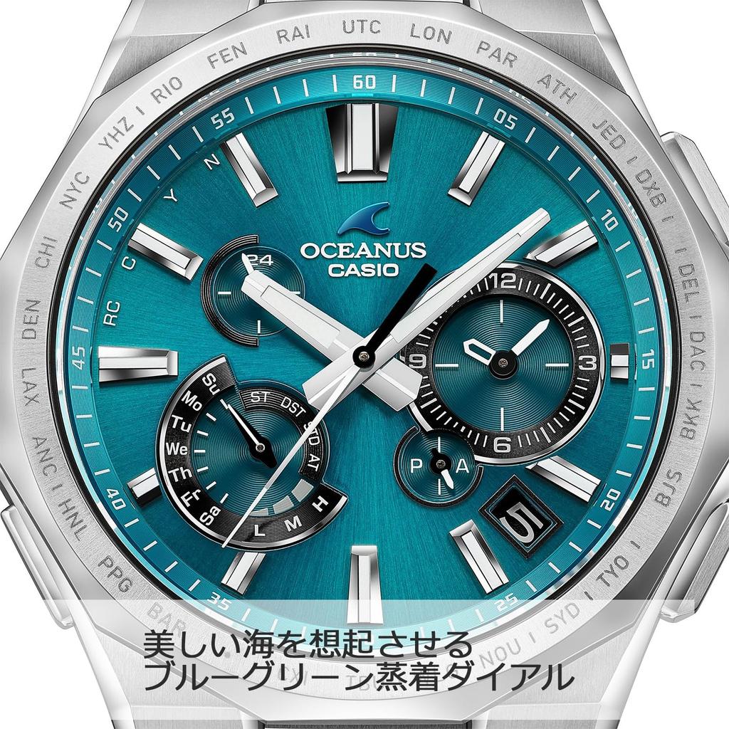 [Casio] Часы Oceanus [] Сделано в Японии OCEANUS 20th Anniversary Model CLASSICLINE World Limited 500 экземпляров Оснащены Bluetooth Radio Solar