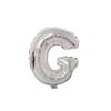 Silver 16-Inch Letter Aluminum Foil Balloons for Decoration (US Version)