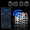 Tire Pressure Monitoring System Android/IOS External Bluetooth 5.0 TPMS Mobile Phone APP Display Car Tire Pressure Sensors Auto Accessories