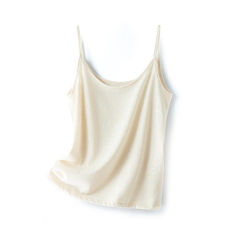 A New Summer Style of Light and Fresh Halter Top for Women, Loose, Casual and Versatile, Sleeveless Inner Layer
