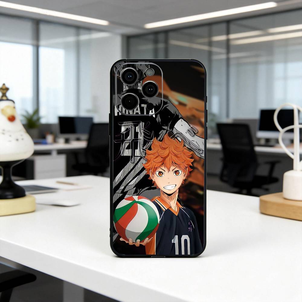 S-Шоё H-Хината BOY H-Хайк-ю Чехол для телефона Силиконовый Мягкий Для IPhone 17 16 15 14 13 12 11 X XR Plus Pro Max Plus