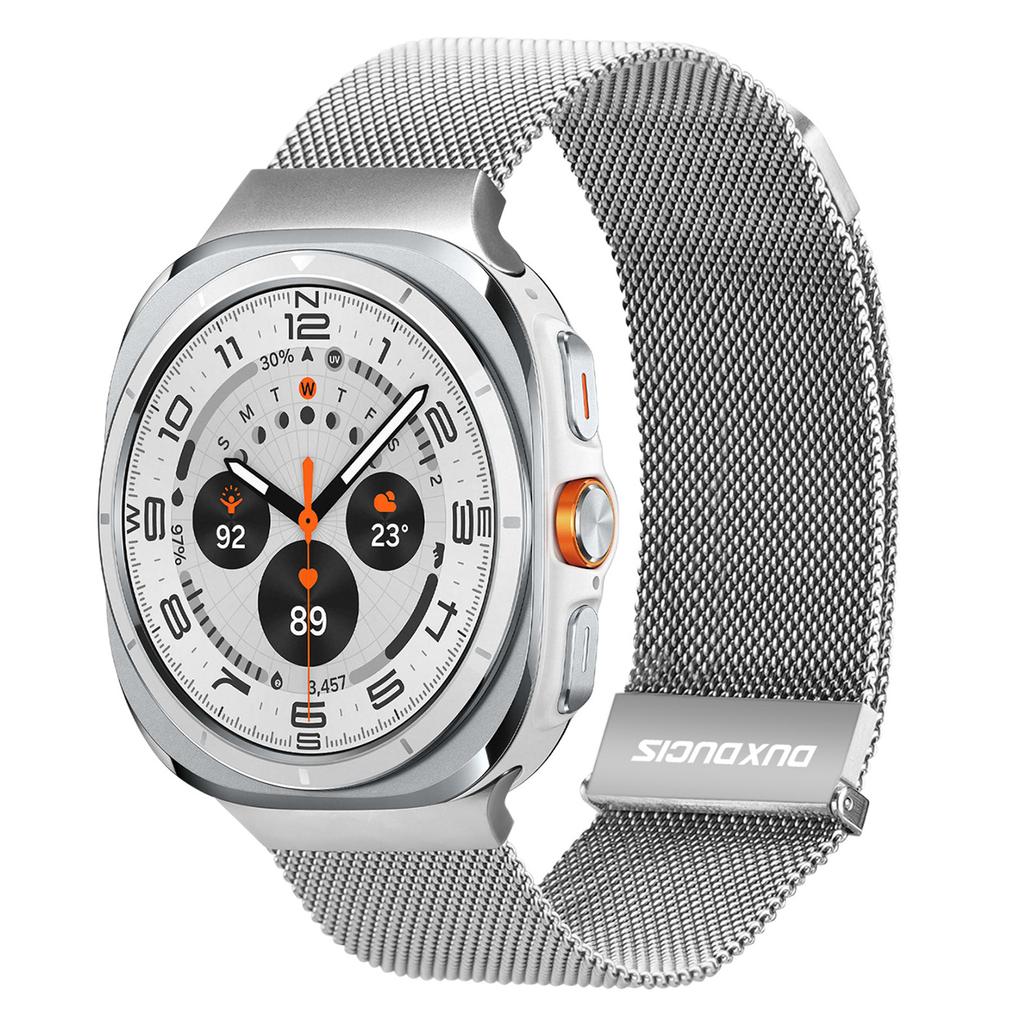 DUX DUCIS For Samsung Galaxy Watch Ultra 47mm Magnetic Milanese Watch Band Stainless Steel Strap