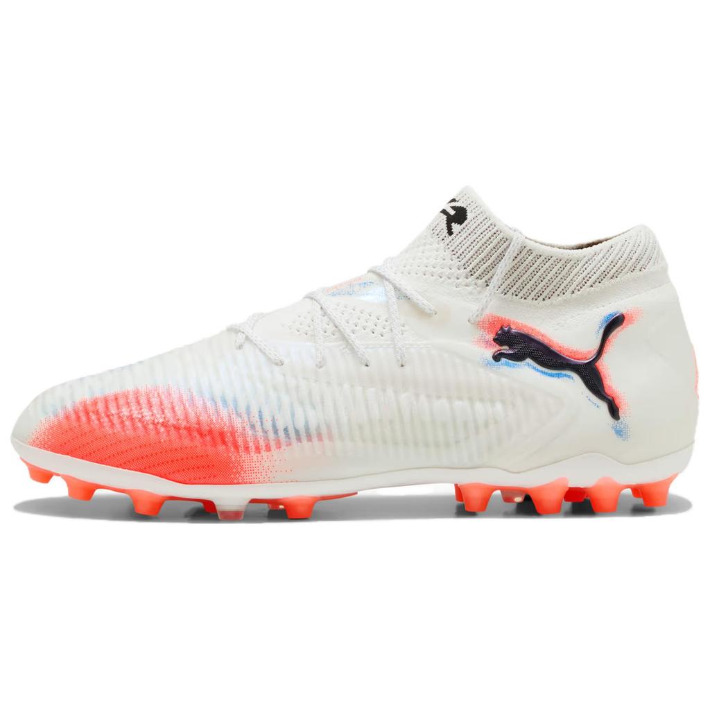 Puma Future 8 Ultimate Versatile Comfortable Soccer Shoes Unisex Soccer Shoes White Red 108584-01