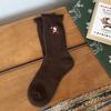 Meier Christmas socks boxed, Korean version of cartoon Christmas gifts cute tube socks