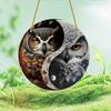 Owl Pendant Interesting Pendant, Christmas Acrylic Decoration, Holiday Home Decor
