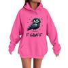 Women's Fashion Casual Long Sleeve Loose Printed Sweatshirt