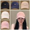 Cotton Men Sunshade Hat Dog Embroidered Peaked Cap Adjustable Women Baseball Hat  Outdoor