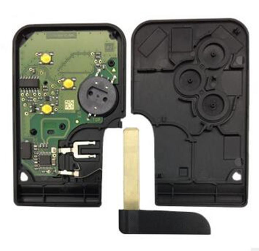 Новый неразрезанный автомобильный пульт 433 МГц чип подходит для Renault Megane Scenic Смарт-карта R