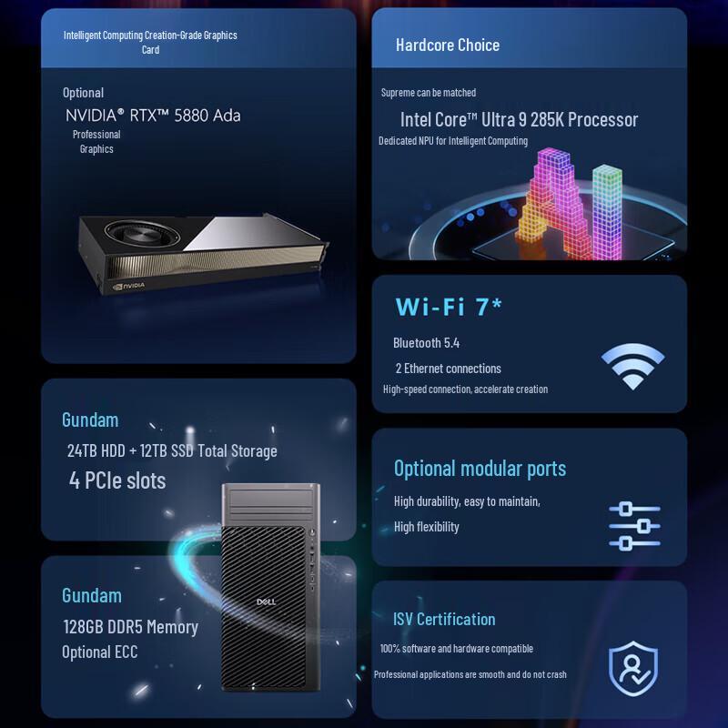 Dell Pro Max T2 Deep Learning Desktop Workstation (CN version)