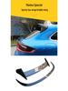 Porsche Macan Carbon Fiber Rear Wing - Small Cayenne Modification: Top and Middle Wing Options