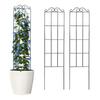 Metal Garden Trellis Climbing Plants Frame Trellis Decorative Plant Support Frame