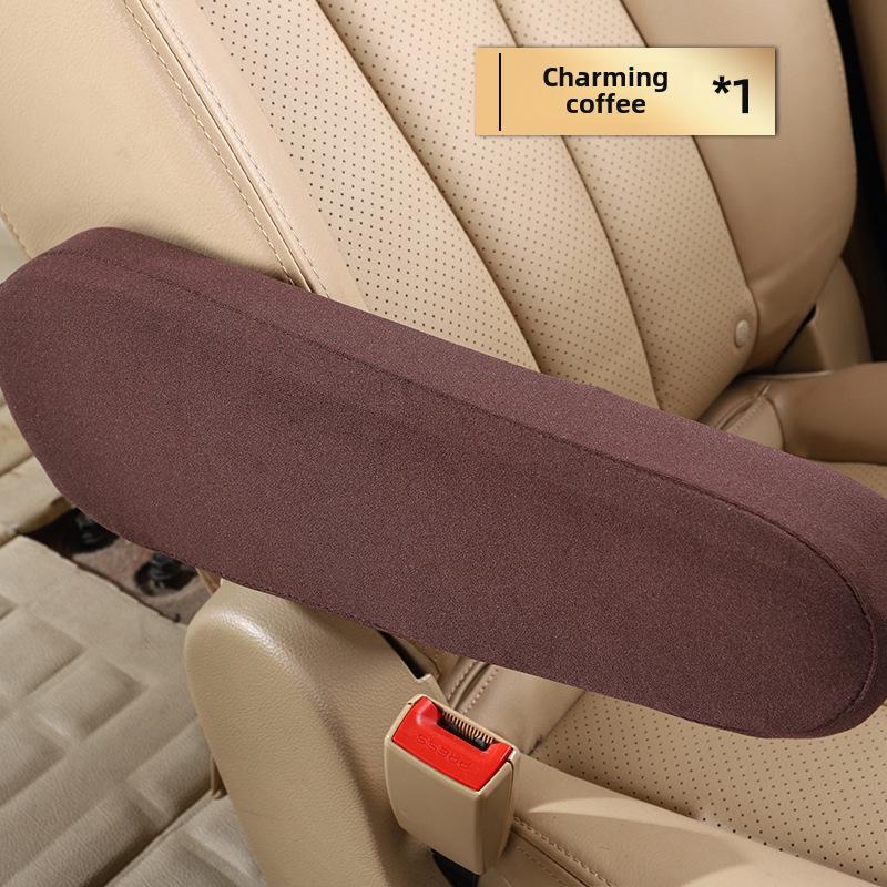 Universal Small Vehicle Armrest Cover - Easy-Clean Fabric for Interior Protection & Modification