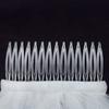 Bridal Veil Comb with Adjustable Curvature Multi-Layer Design Curved Hair Comb Weddings Parties Photography Veil