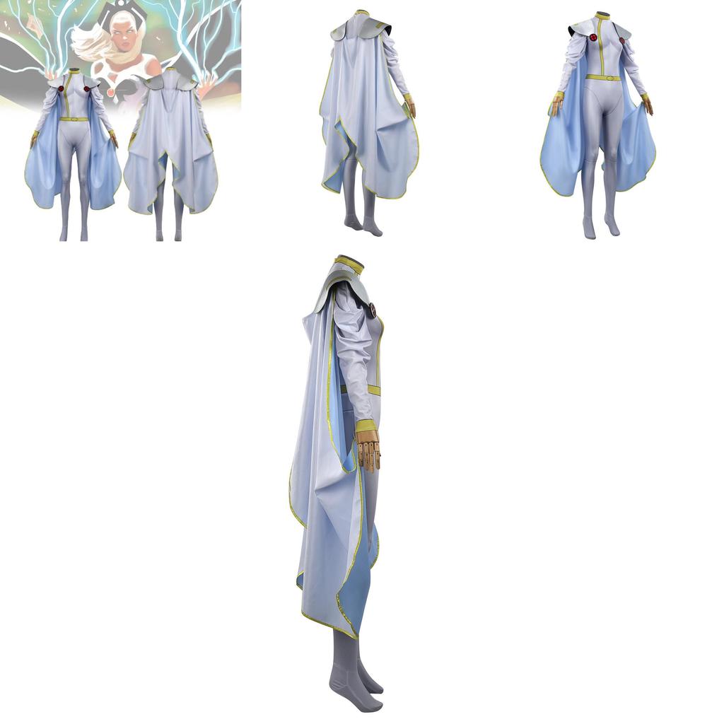 Xmen97 Storm Cosplay Outfit 2024 Summer Edition Unisex Fantasy Streetwear