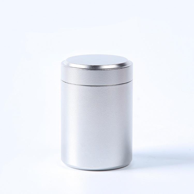 Mini Airtight Smell Proof Container Quality Stainless Steel Tea Cans Herb Stash Jar Tea Coffee Storage Box Tea Caddies Box
