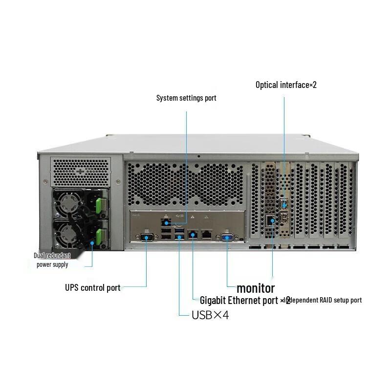 TOPAVID SRB3L8516 16-Bay 10G SFP+ NAS Storage