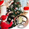 Рождественский ornament с животными 3D ornament с животными Декоративные ornaments Изысканное украшение с животными С животными темами
