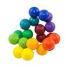 20Pcs Magnetic Rainbow Ball Fidget Toy Pocket-sized Changeable Bead Anti-Anxiety & Stress Relief Toy Creative Preschool Learning