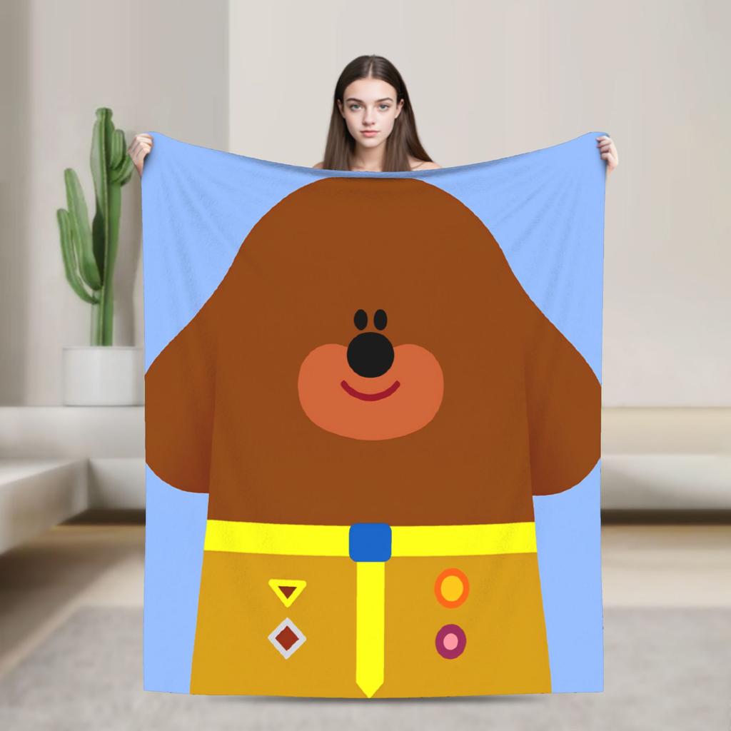 Hey-D-DuggeeS Blanket Winter Soft Comfy Throw Blanket For Girls Home Decor Flannel Bedspread Bed Cover