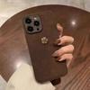 Чехол Camellia Leather с защитой от падений для Apple iPhone 11/12/13Pro/14ProMax