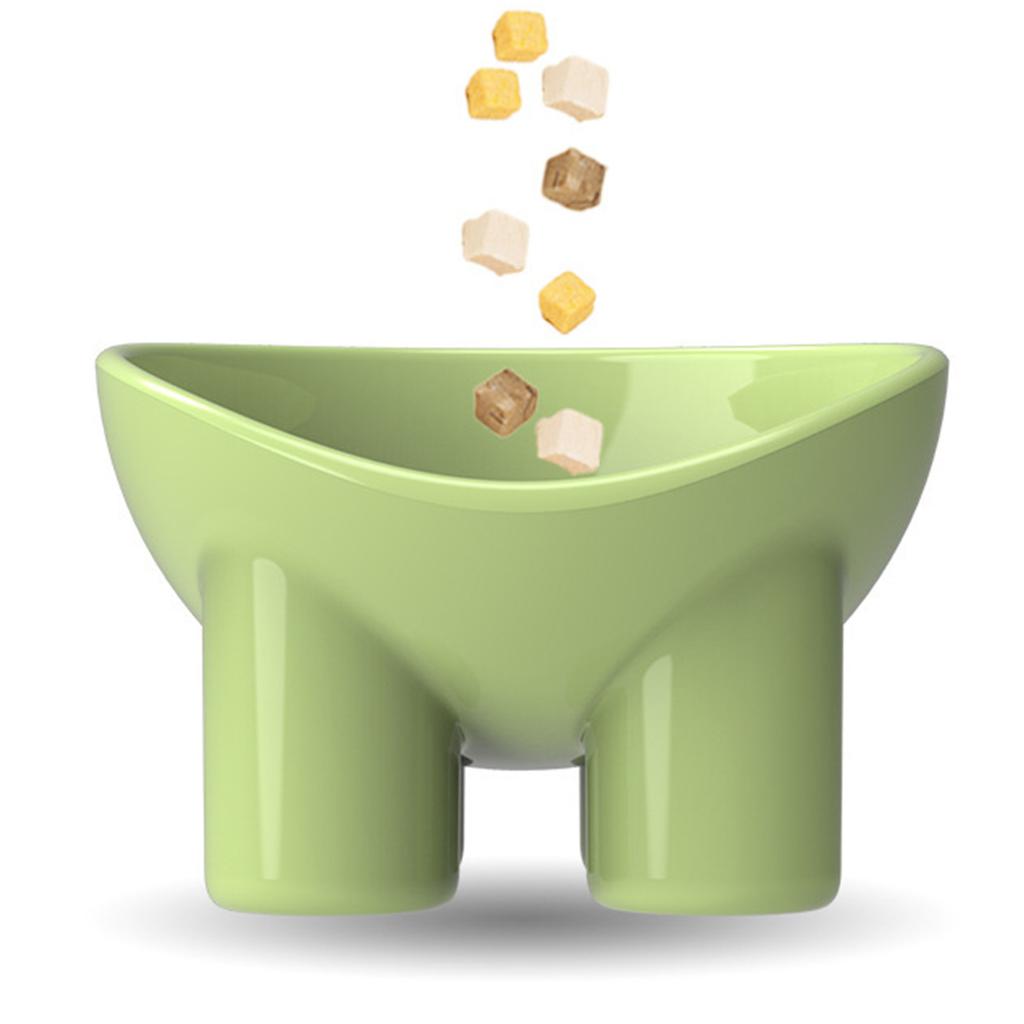 Приподнятая миска для кошек Приподнятая миска для собак Пластиковая миска для домашних животных Защищающая позвоночник питомца Миска для еды