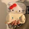 Канцелярский пенал Hello Kitty в корейском стиле, лимитированная серия, большая вместимость - Мультяшная сумка для хранения для школьников