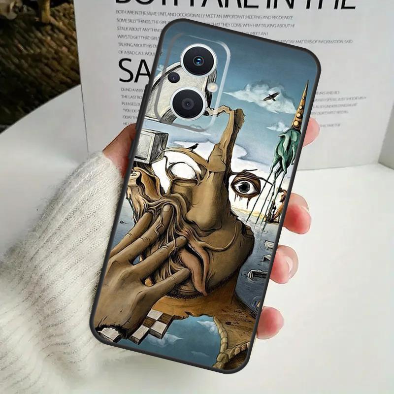 Чехол Сальвадор Дали для OPPO Reno 8T 4Z 5Z 8 10 11 Pro 4 5 6 7 Lite OPPO Find X6 Pro X3 X2 X5 Lite