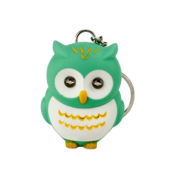 Брелок со светодиодной подсветкой и звуком, рождественский детский креативный подарок