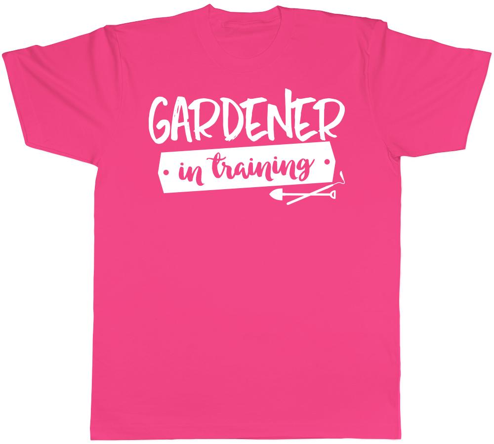 Gardener in Training Unisexs Unisexs Ladies TShirt Tee