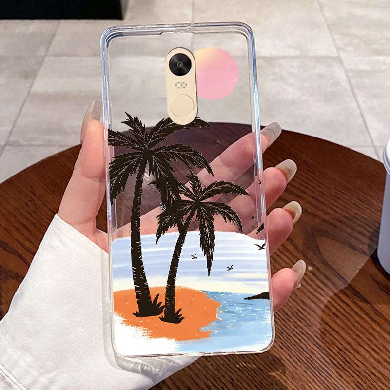 Чехол для Xiaomi Redmi Note 4 Note 4x Capa Coque Прозрачный Силиконовый Желе Мягкий ТПУ Задняя Крышка Милый Кролик Кошка Динозавр Чехол для Телефона