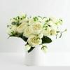 Товары для дома Пион Искусственные цветы Шелк Свадебные украшения Домашний декор Искусственные розы Декор Аксессуары