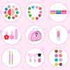 SUITSMILE Makeup Set for Kids Makeup Authentic Pretend Pretend Play Makeup Set for 3 Years 4 Years Old Girl Birthday 5 6 7 8 9 10 11 12 13 Years