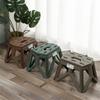 1pcs Outdoor Small Stool Portable Folding Stool High Load Bearing Durable Small Chair Fishing Stool Beach Stool Camping Stool