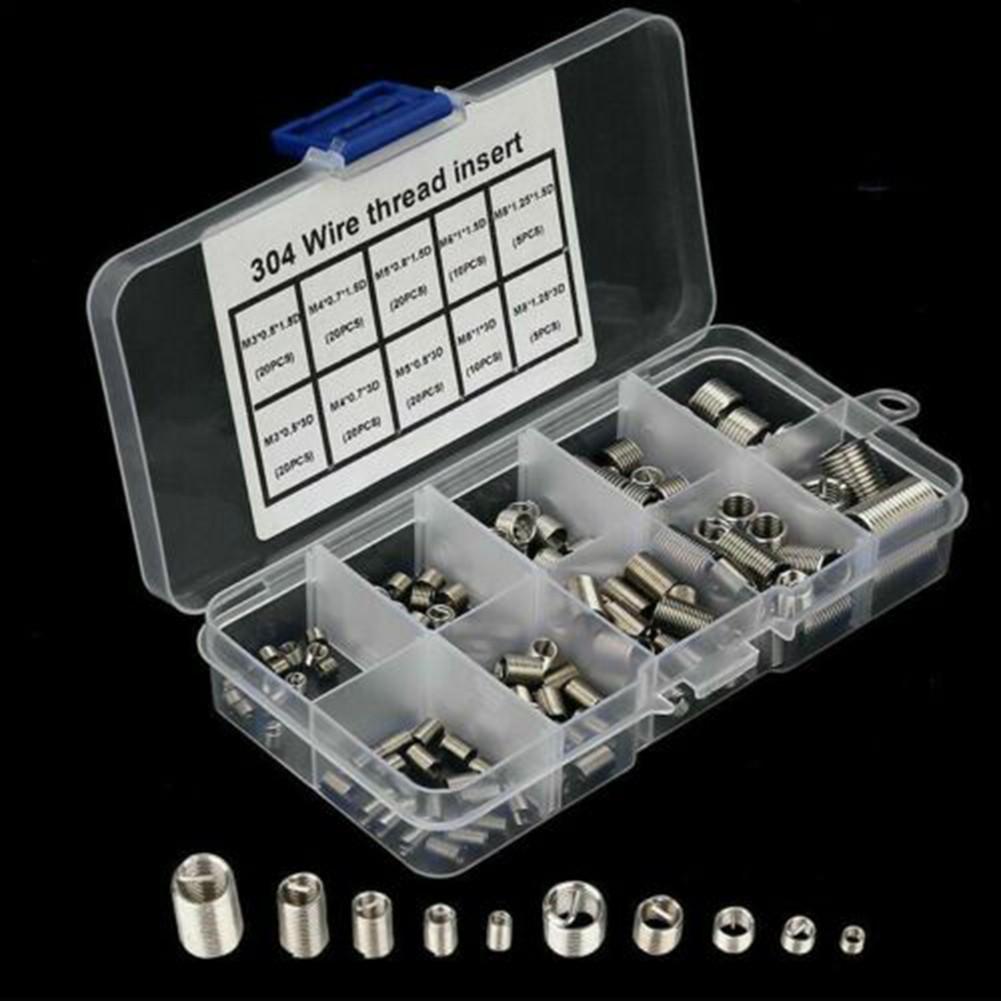 Threaded Inserts Helicoil 150 Pcs 304 Stainless Steel