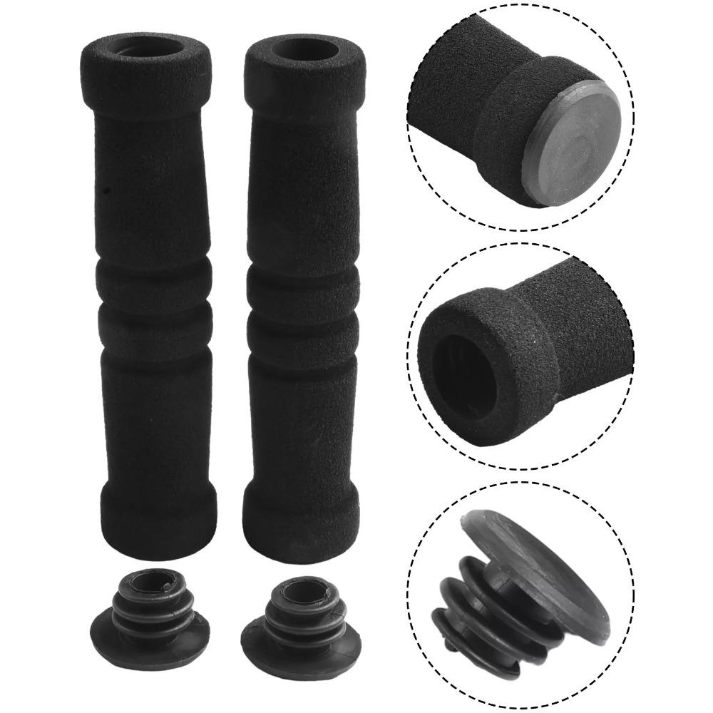 Soft Bike Cycling Handle Grips Anti Slip Mountain Bike Grips For MTB Scooter