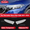 Для Mercedes Benz EQA EQB 2021-2024 Автомобильные фары Прозрачная ТПУ Защитная пленка Передний свет Изменение цвета Тонировка Аксессуары