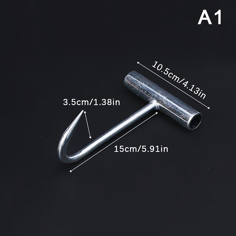 Кухонная колбаса Бекон Мясообработка Крюки Т-образная ручка Мясообвалочный крюк для кухни Мясной магазин Ресторан Барбекю Инструмент