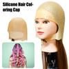 Silicone Hair Coloring Cap Professional Color Dye Highlighting Reusable Tools Frosting Dyeing Salon Beauty