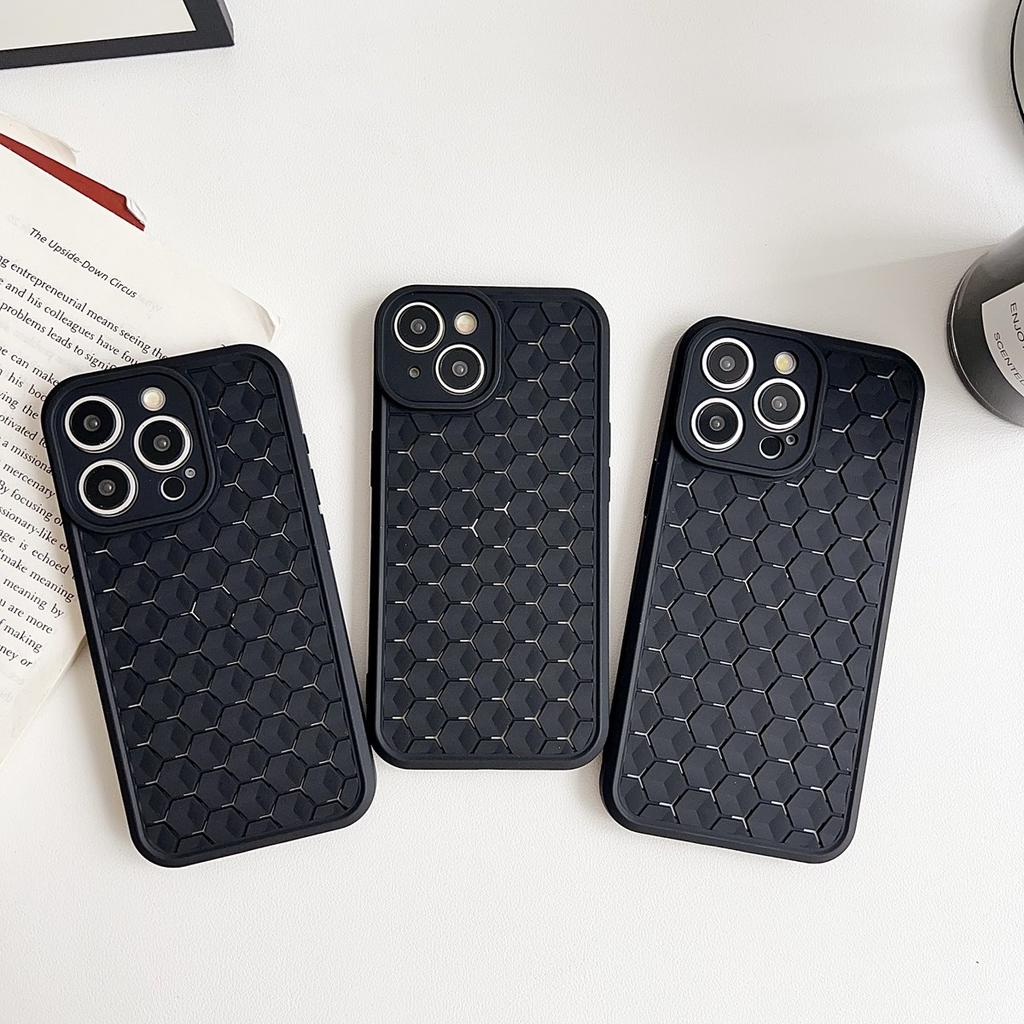 Мягкий чехол для телефона из ТПУ с водяным кубом и точным отверстием для iPhone 15 14 Plus 13 12 11 Pro Max