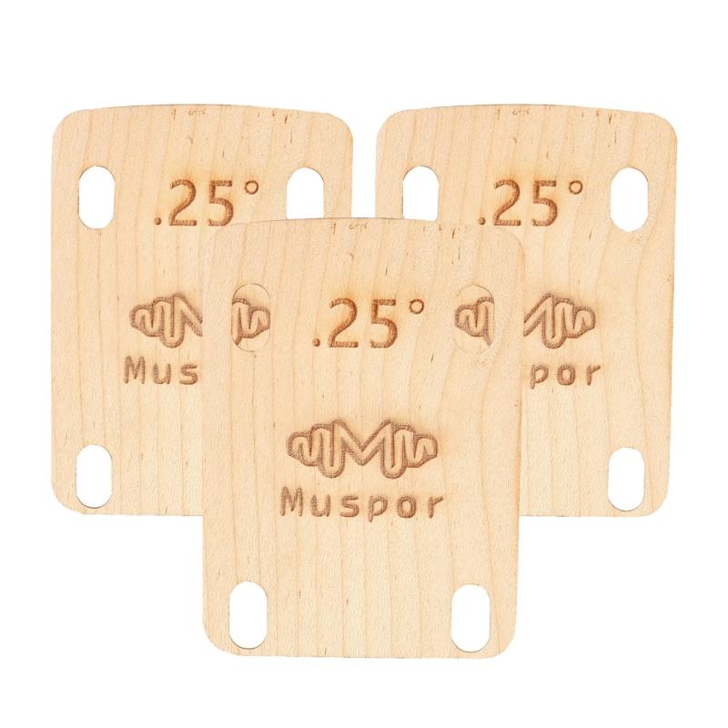 Накладки на гриф для гитары, из цельного клена, для грифа на болтах, фигурные, набор из 3 шт. Запасные инструменты и аксессуары для ремонта гитары