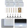 Для пылесоса Cecotec FOR CONGA 7690 M20 16 шт. Запасные части: Боковая щетка, Фильтр, Мешки для пыли