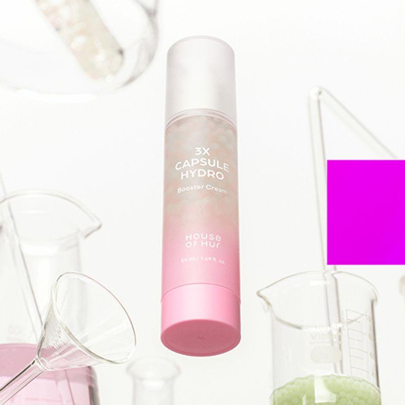 [House of HUR] 3X Капсульный Гидро Бустер Крем 50мл