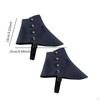 Medieval Pirate Boot Covers Adjustable Fancy Dress Footwear Cover