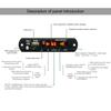 5/12V MP3 WMA Декодерная плата Lossless Audio Совместимость с Bluetooth 5.0 Беспроводной музыкальный плеер Модуль с пультом дистанционного управления для автомобиля